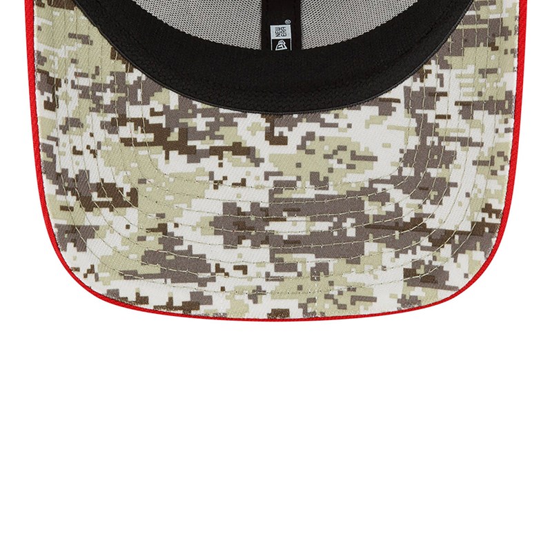 New Era Atlanta Falcons NFL Salute To Service Stretch Fit Lippikset 39thirty Mustat | BKEYLJT-43