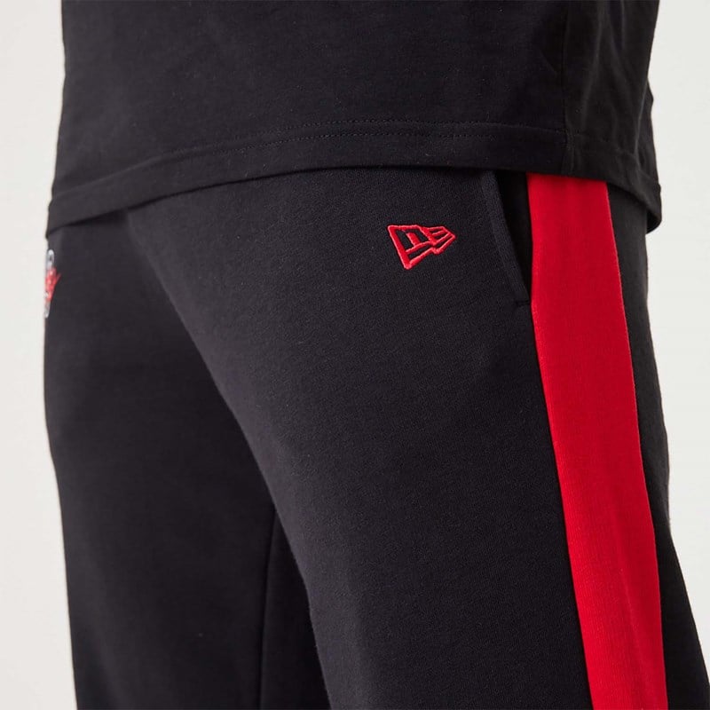 New Era Chicago Bulls NBA Script Juoksuvaatteet Mustat | ONMLSPW-83