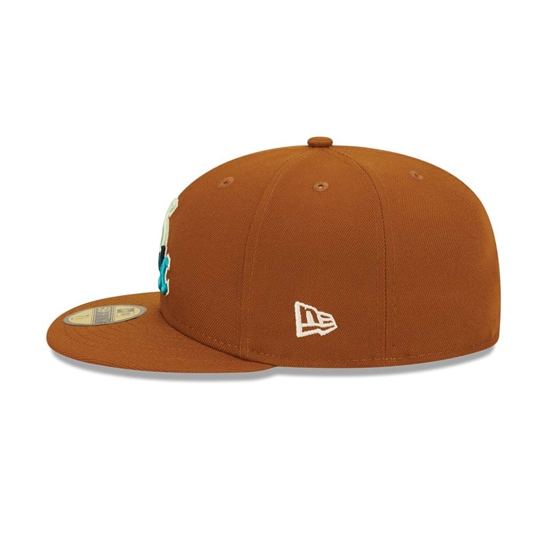 New Era Chicago Sox Vintage Floral Lippikset 59fifty Ruskea | XGLMCQF-72