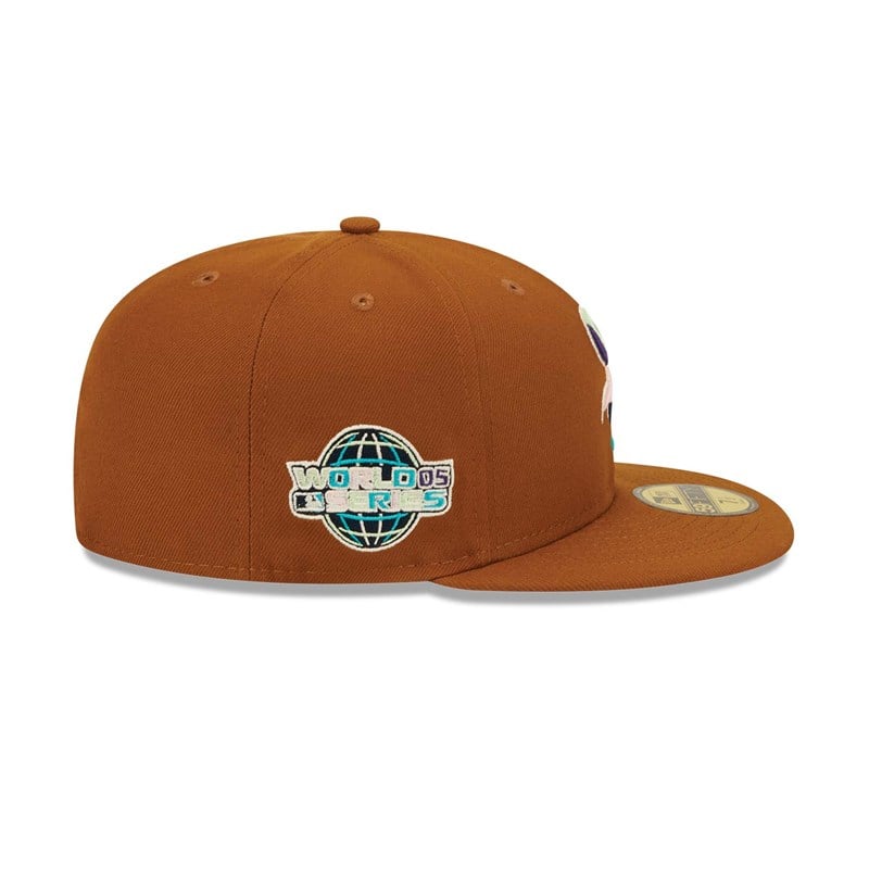 New Era Chicago Sox Vintage Floral Lippikset 59fifty Ruskea | XGLMCQF-72