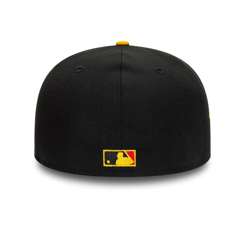New Era Houston Astros 2017 World Series Fitted Lippikset 59fifty Mustat | XLMEYPN-69