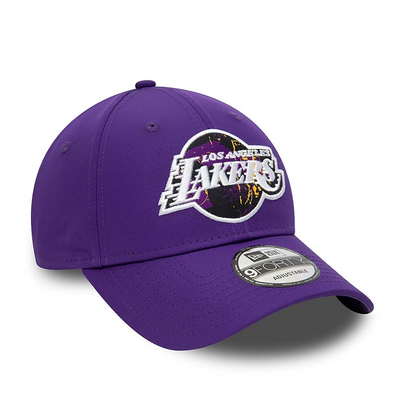 New Era La Lakers Print Infill Lippikset 9forty Violetit | PNLDGQB-43
