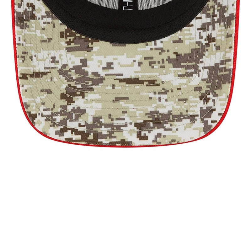 New Era San Francisco 49ers NFL Salute To Service Stretch Fit Lippikset 39thirty Mustat | GIAEFUZ-95